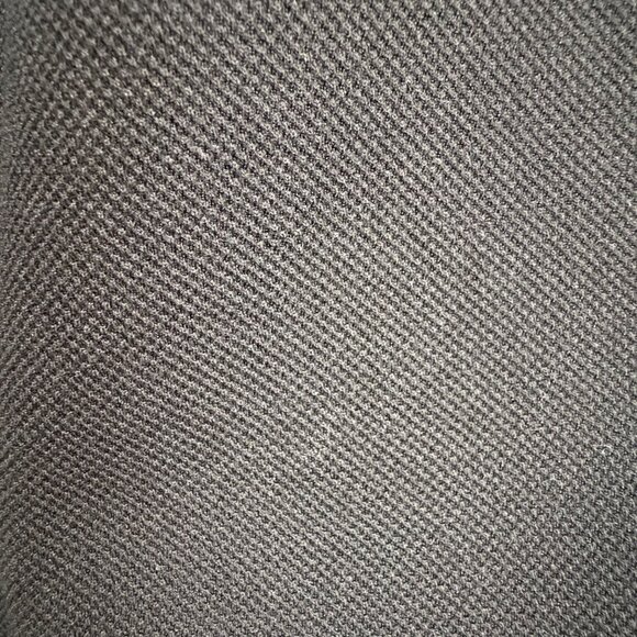 VTG Elle Womens Black Textured Pencil Skirt Lg Stretch Pull On Classic Dark Acad - Picture 4 of 8